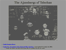 Tablet Screenshot of ajzenberg.com